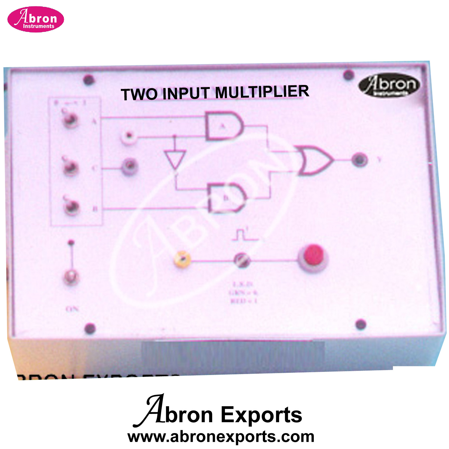 ETB Multiplexer Two 2 Input Varification Truth Table Digital Electronic Trainer Board Circuit Abron